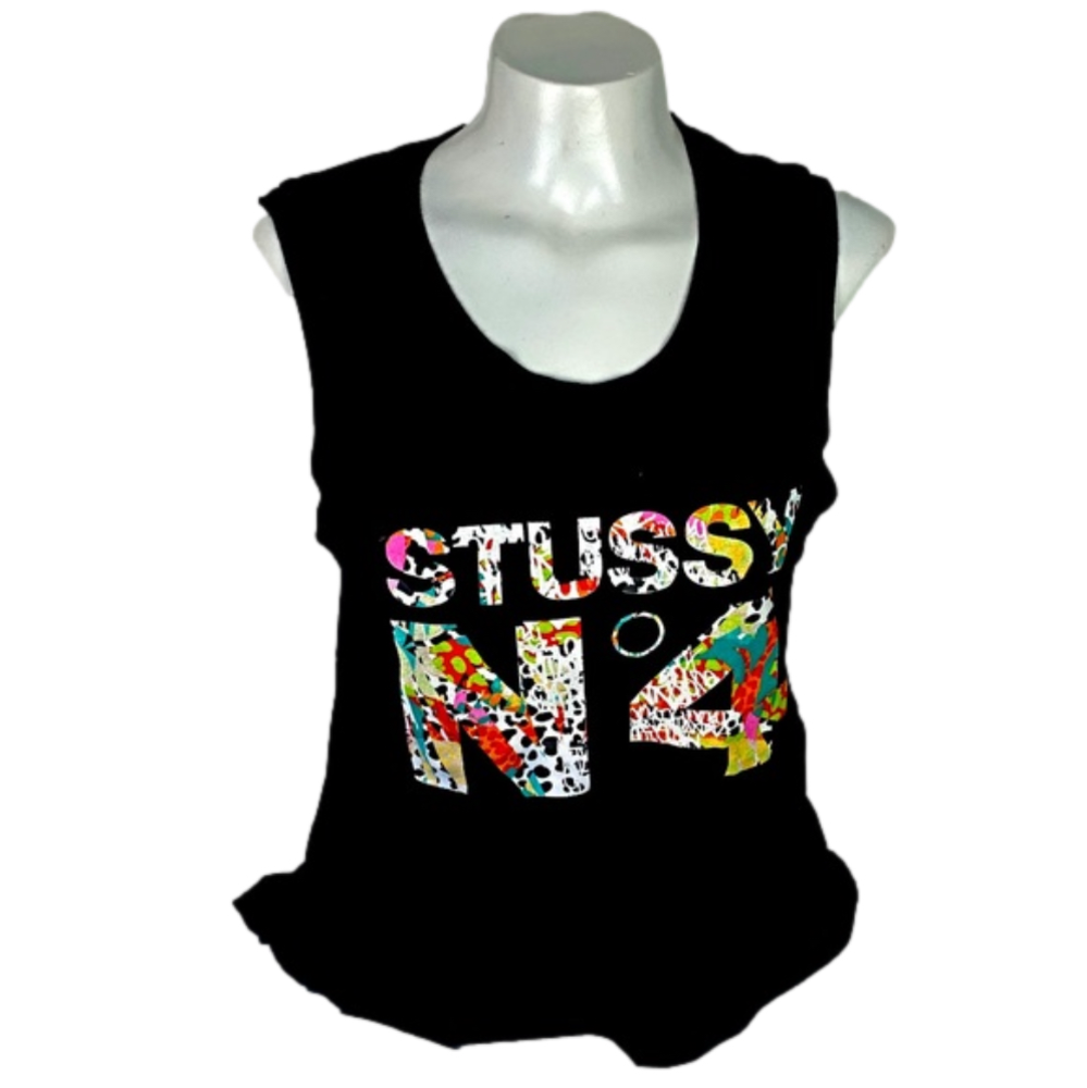 STUSSY - Black Tank Top
